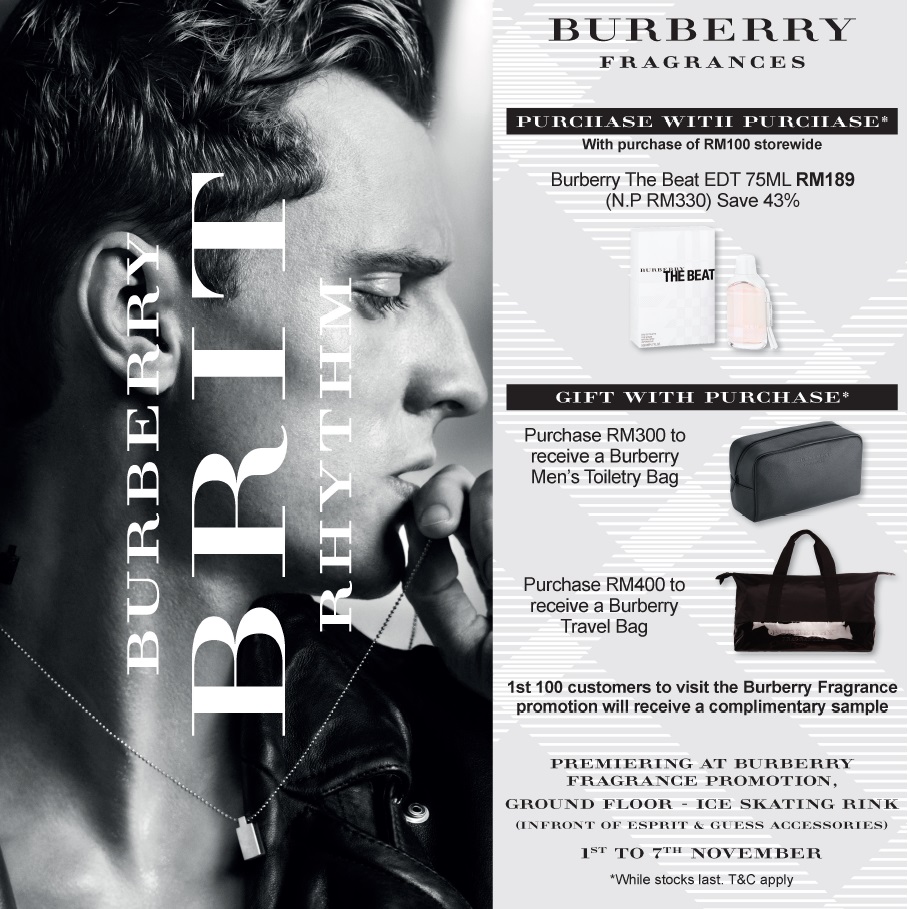 burberry promotion